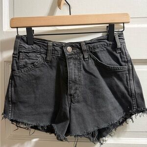 Levi's Dark Gray Jean Shorts